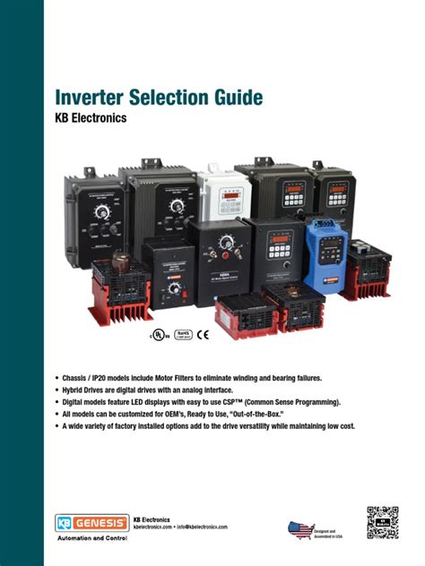 Inverter selection Guide 2023 (INV.